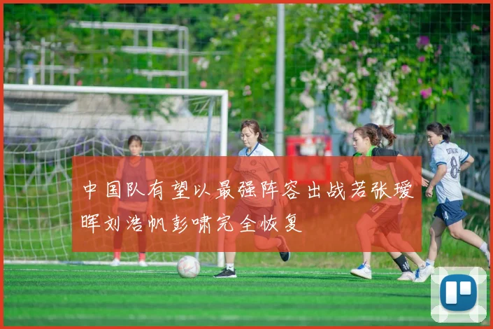 中国队有望以最强阵容出战若张瑷晖刘浩帆彭啸完全恢复